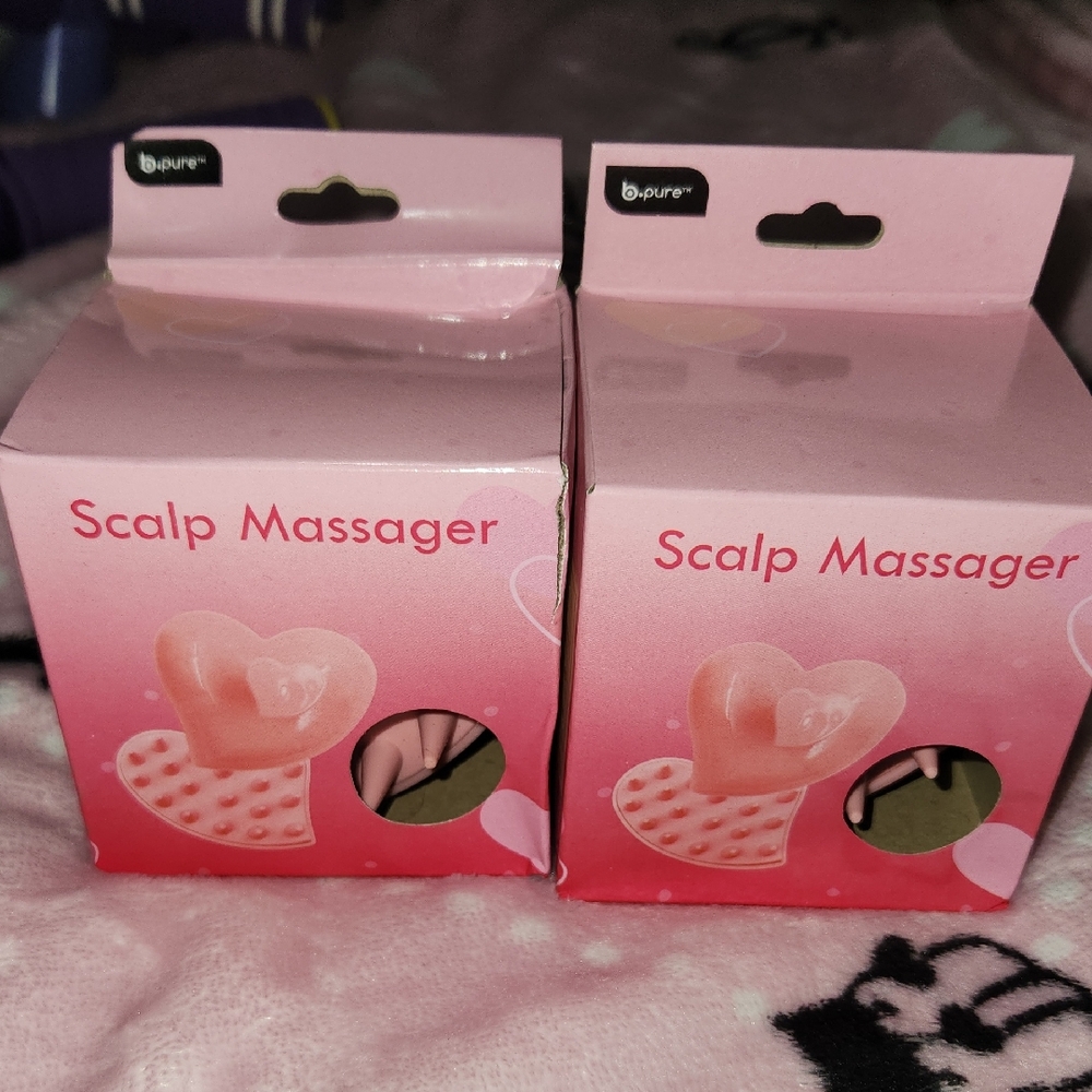 B-Pure Pink Scalp Massager